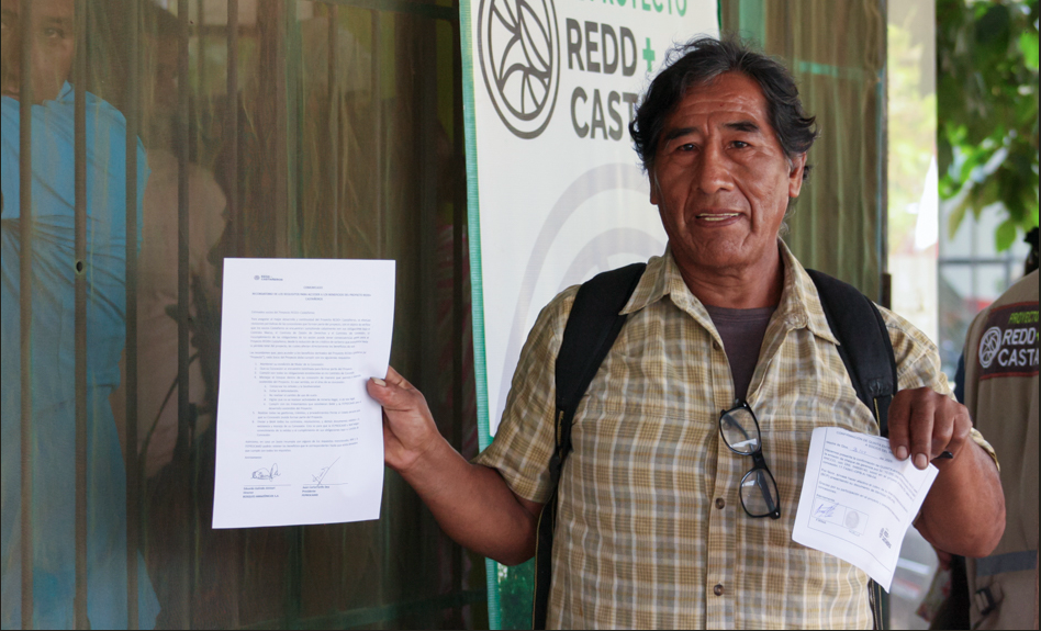 Familias siguen recibiendo beneficios económicos del proyecto REDD+ Castañeros