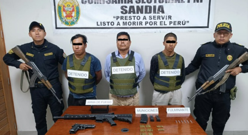 Puno: Incautan equipos de mineros ilegales valorizados en un millón de dólares