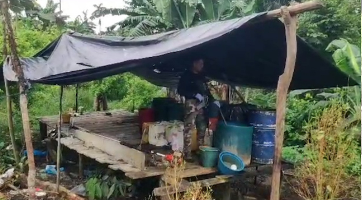 Loreto: Neutralizan potencial producción de 33 kilos de cocaína en Putumayo