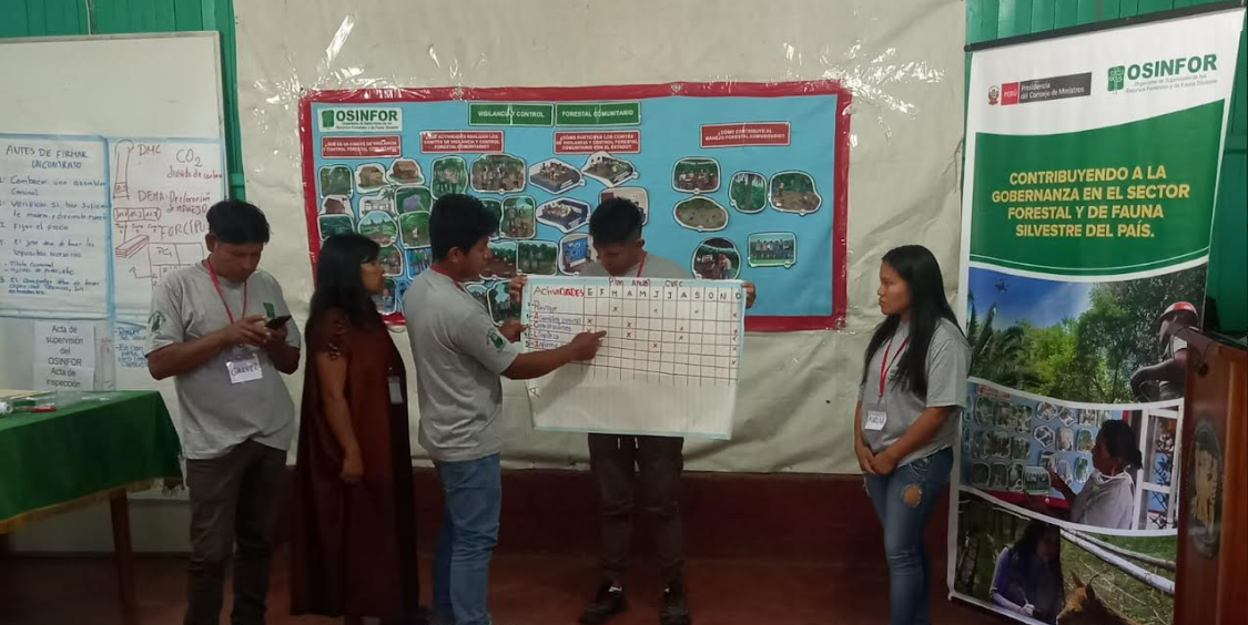 Comunidades nativas de Pasco fortalecen la gestión de sus bosques