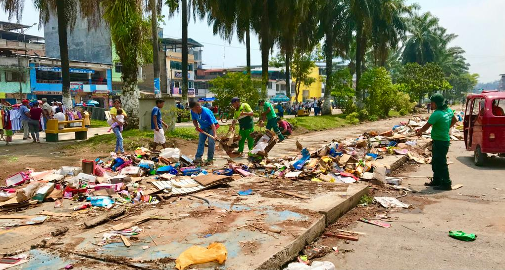 Tingo María: Recuperan Alameda Perú tras 12 años de ser ocupada por comerciantes