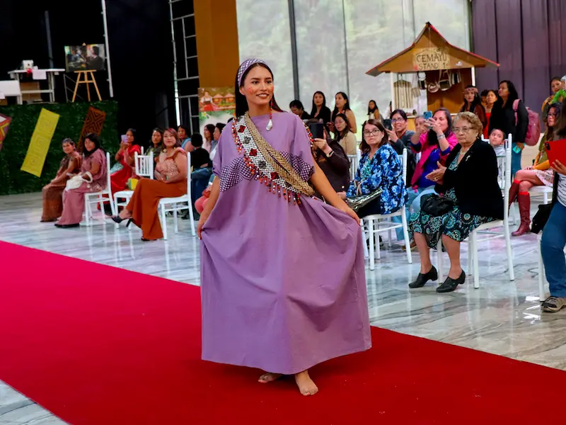 Realizan concurso de moda Asháninka-Yanesha en Oxapampa