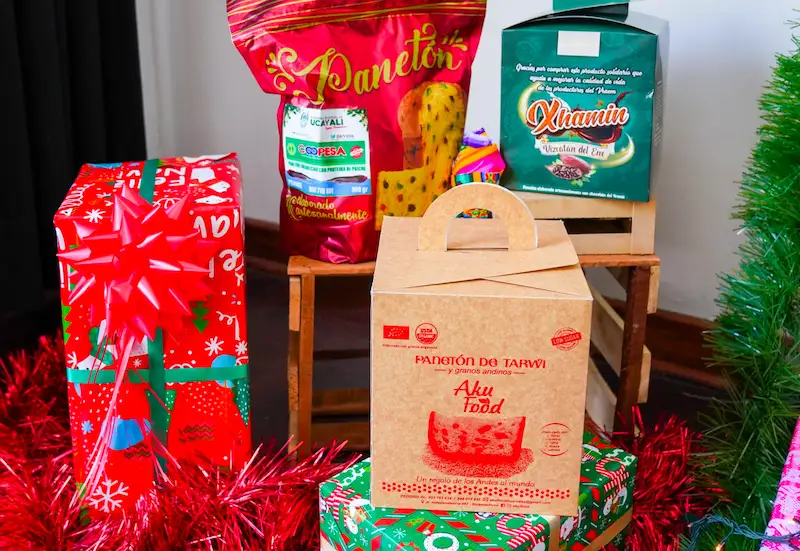 Presentan productos regionales para cena navideña