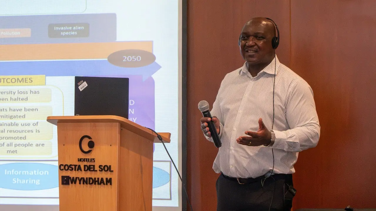 Peter Gondo, asesor Interregional sobre Manejo Forestal Sostenible del FNUB (foto: Serfor).