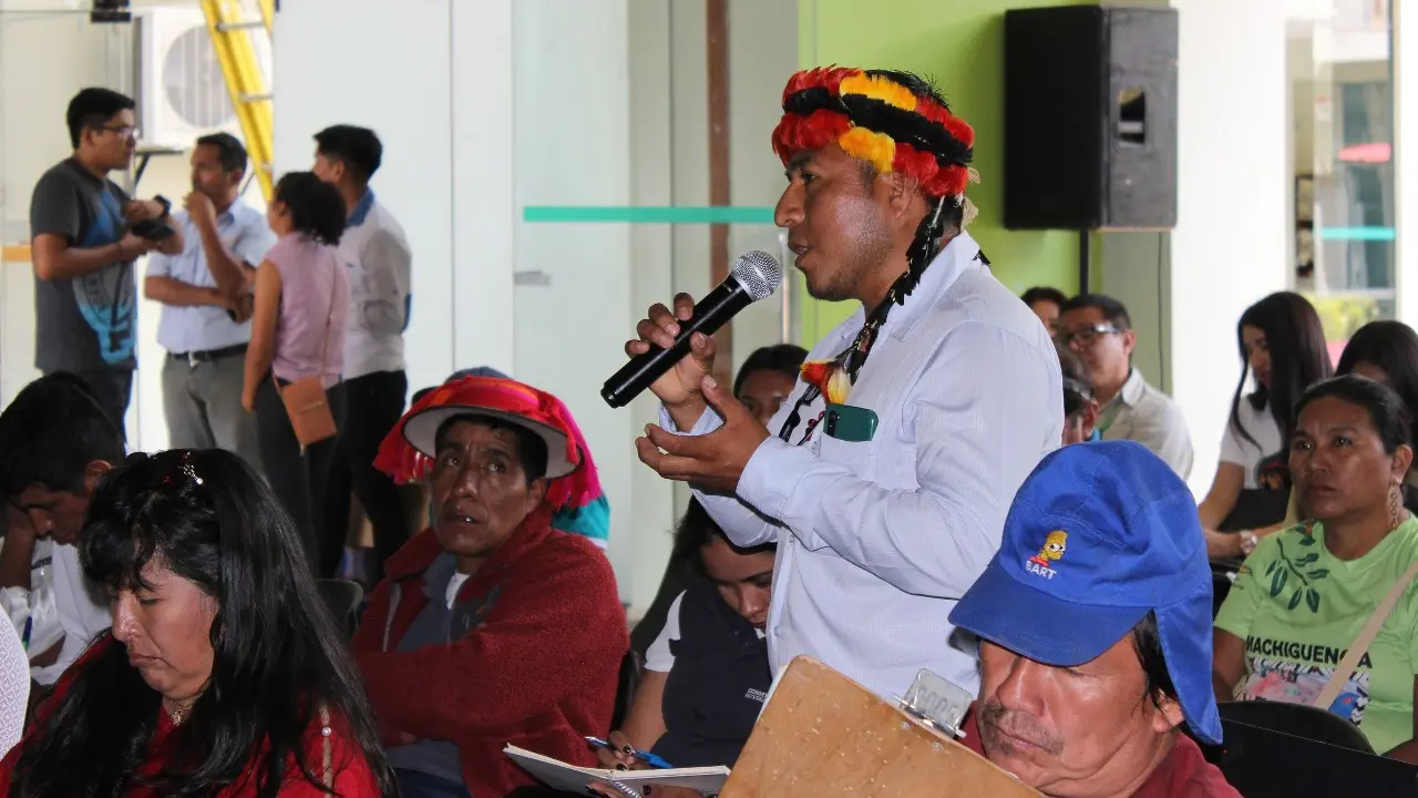 Líderes indígenas y autoridades abordan planes de vida