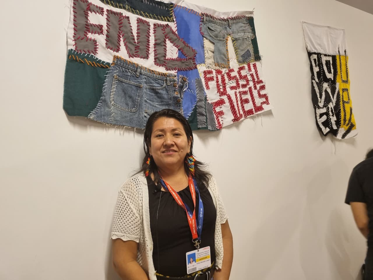 Ketty Marcelo, presidenta de Onamiap.