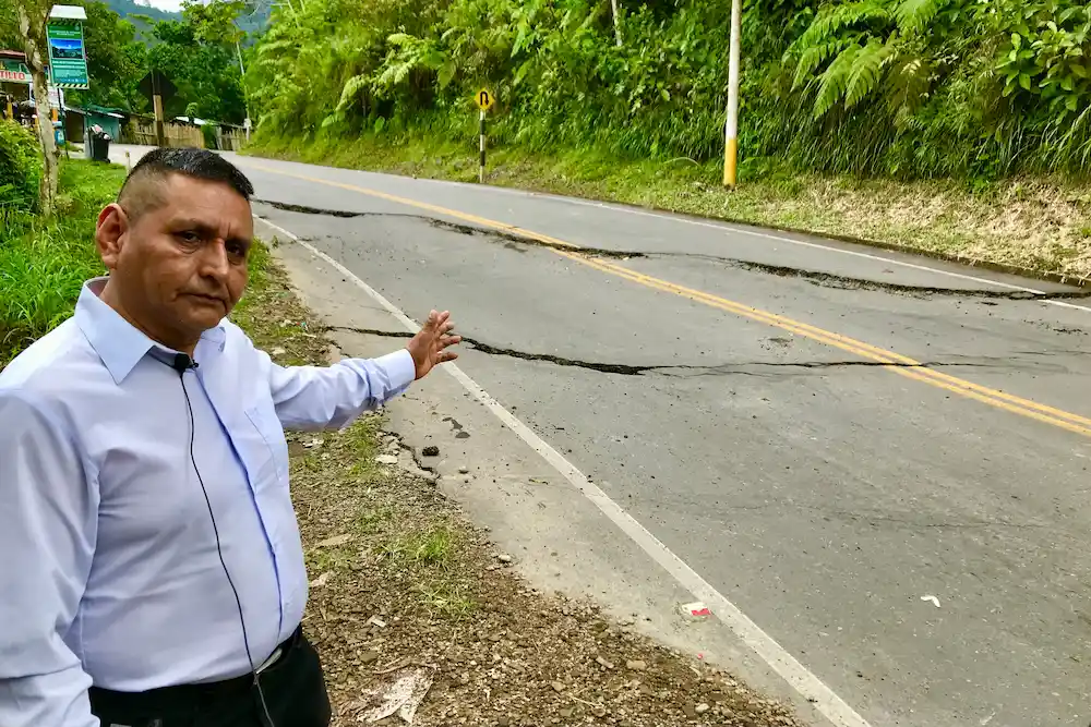 William Estrella solicita la intervención urgente de las autoridades provinciales.