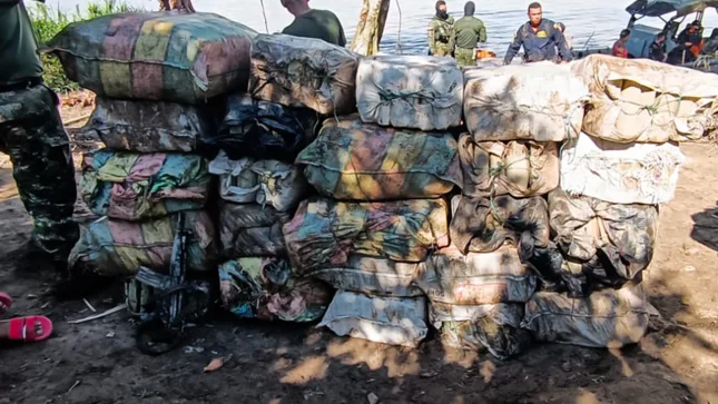 Loreto: Decomisan 1600 kilos de marihuana