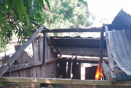 También hubo temporales en el distrito Hermilio Valdizán en diciembre de 2022 por lluvias intensas que afectaron vías y casas. (Foto: COEN).