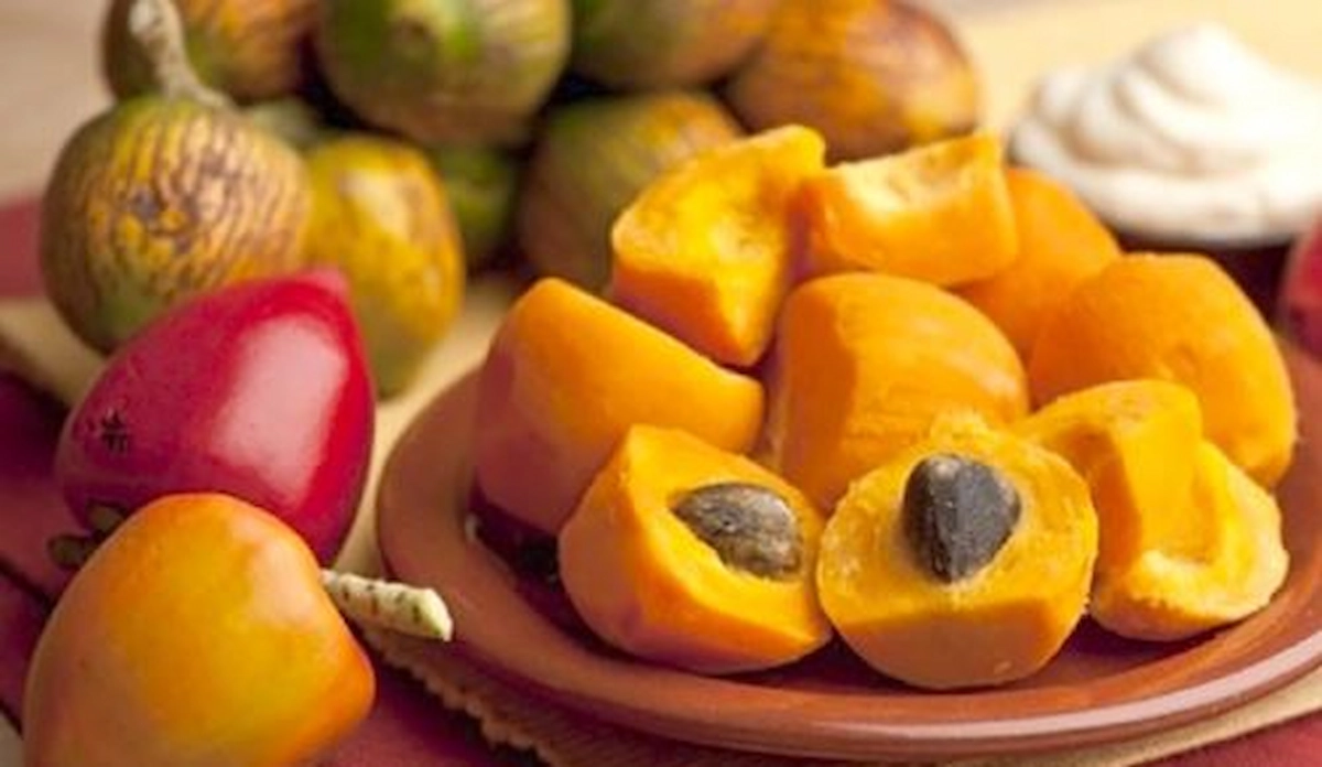 El pijuayo es un fruto amazónico cuyo potencial aún no ha sido suficientemente aprovechado. Crece en palmeras en racimos abundantes y su pulpa contiene hierro, calcio, fósforo y magnesio, minerales fundamentales para tener buenos niveles de hemoglobina y evitar la anemia. (Foto: Andina).