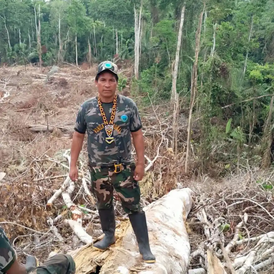 El defensor ambiental Quinto Inuma fue asesinado el pasado noviembre del 2023.