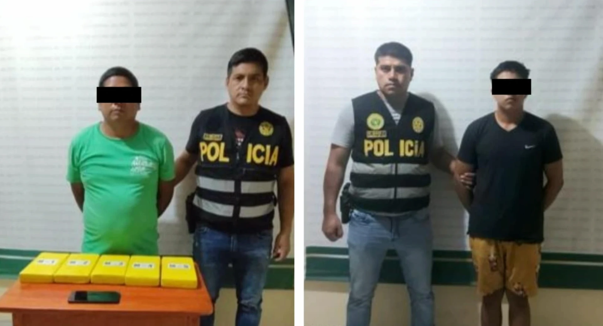 Operativo Policial incauta cinco kilos de cocaína en Oxapampa / Foto: Hora Trece