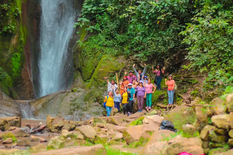 Catarata Arcoiris es uno de los puntos que se visitarán durante el recorrido del amor en Mazamari. (Foto: Municipalidad de Mazamari).