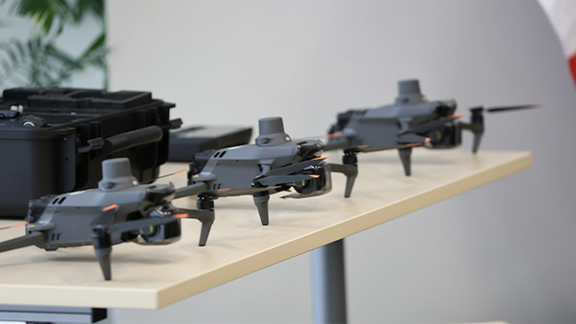 Drones entregados por USAID. Foto: Osinfor