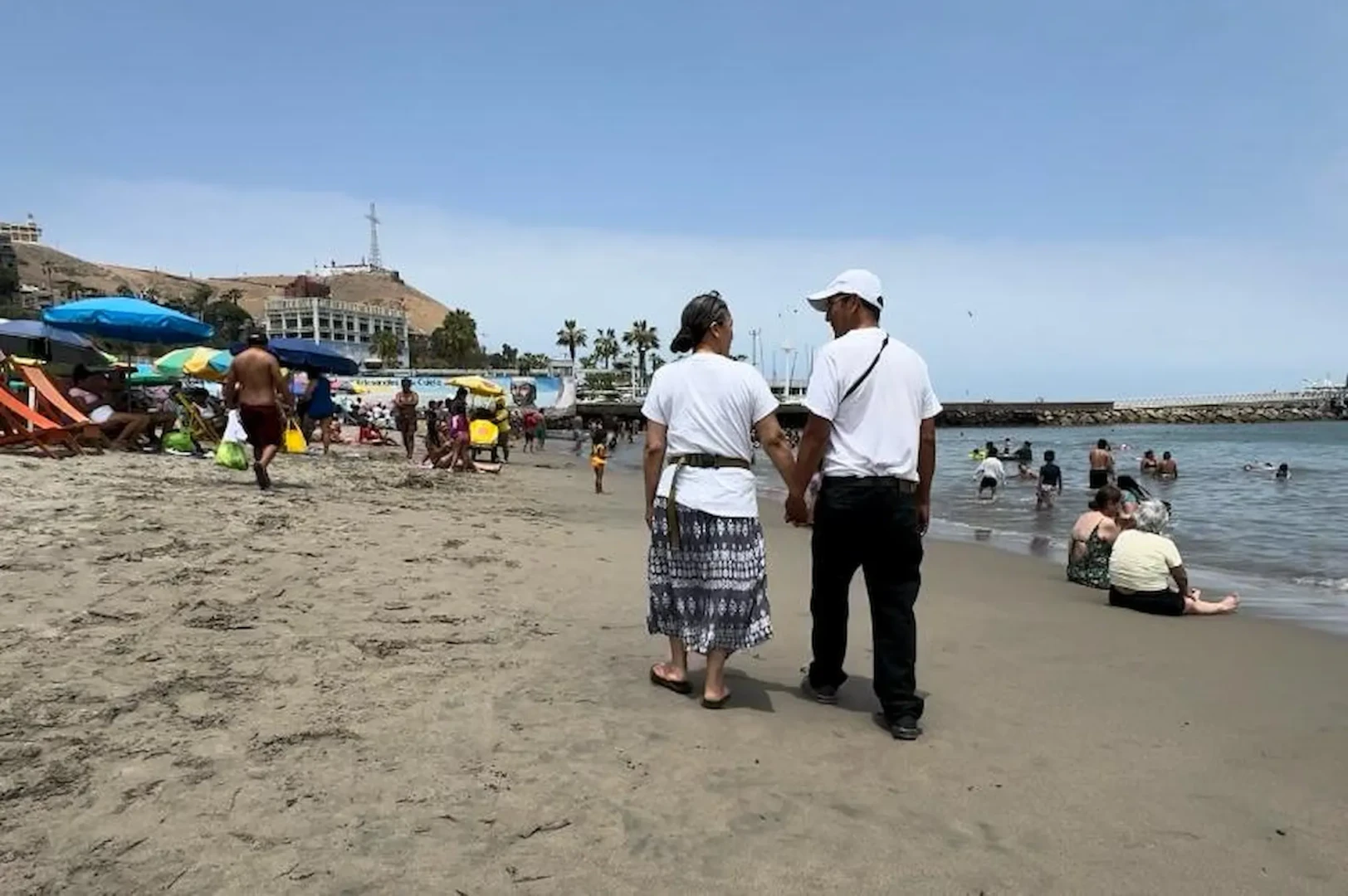 Pablo y Roxana. Foto: Fondepes