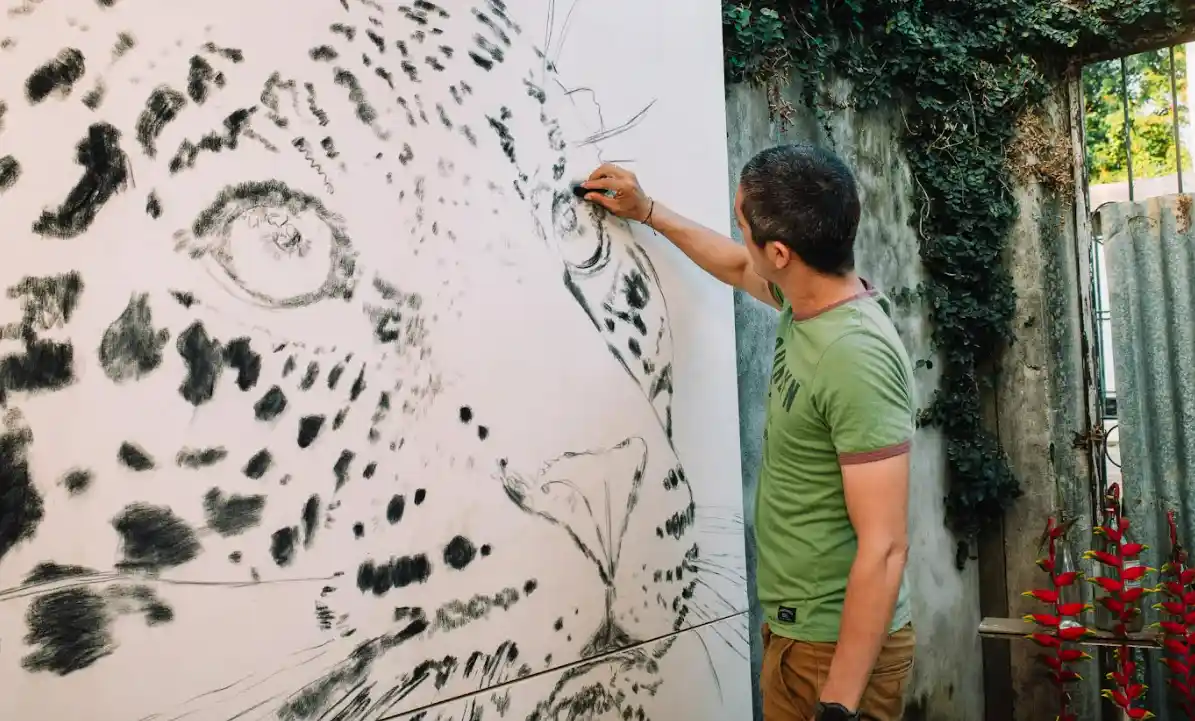 Jonathan Ríos: La travesía de un pintor de la Amazonía