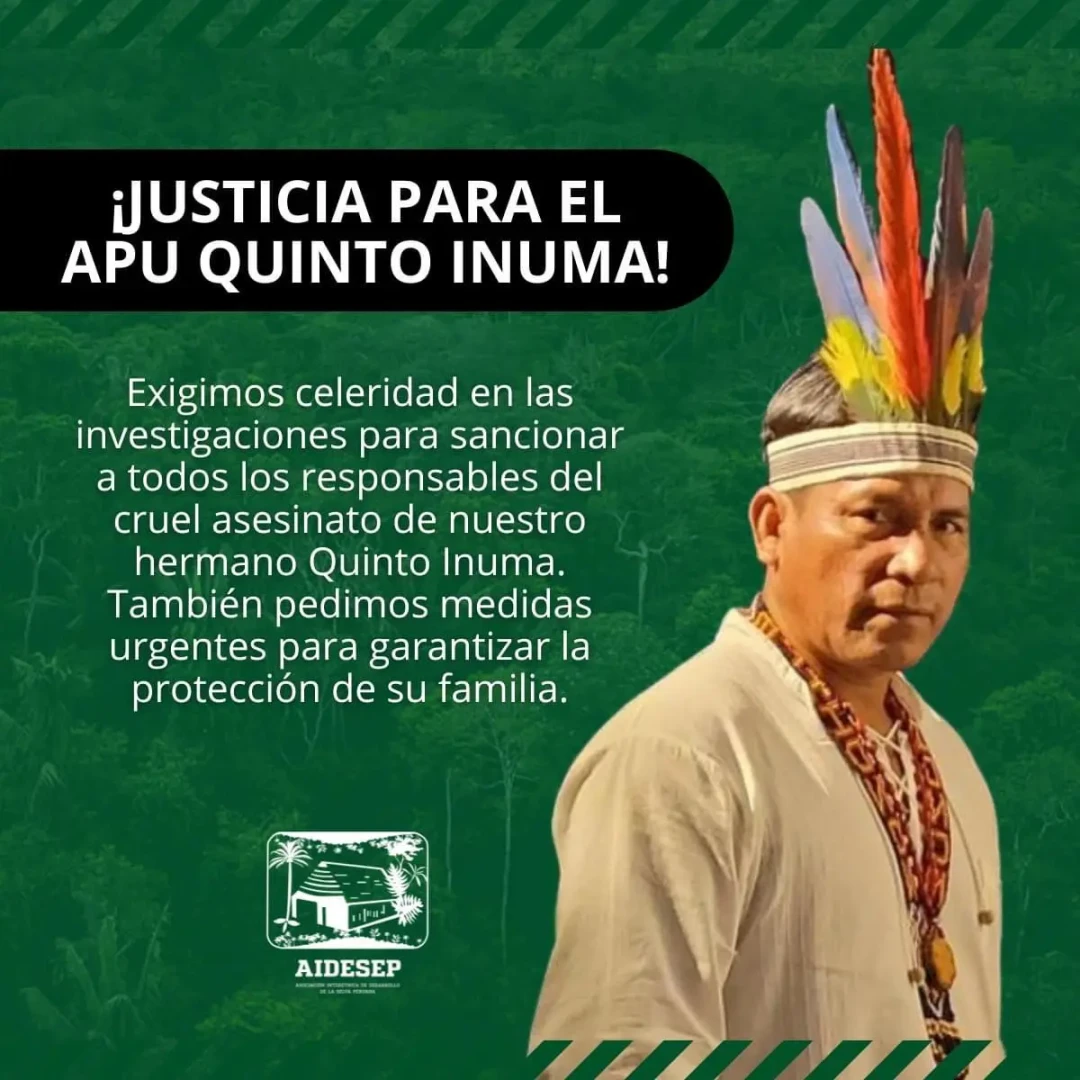 Caso Inuma: Desafío en las investigaciones y peligro para la familia