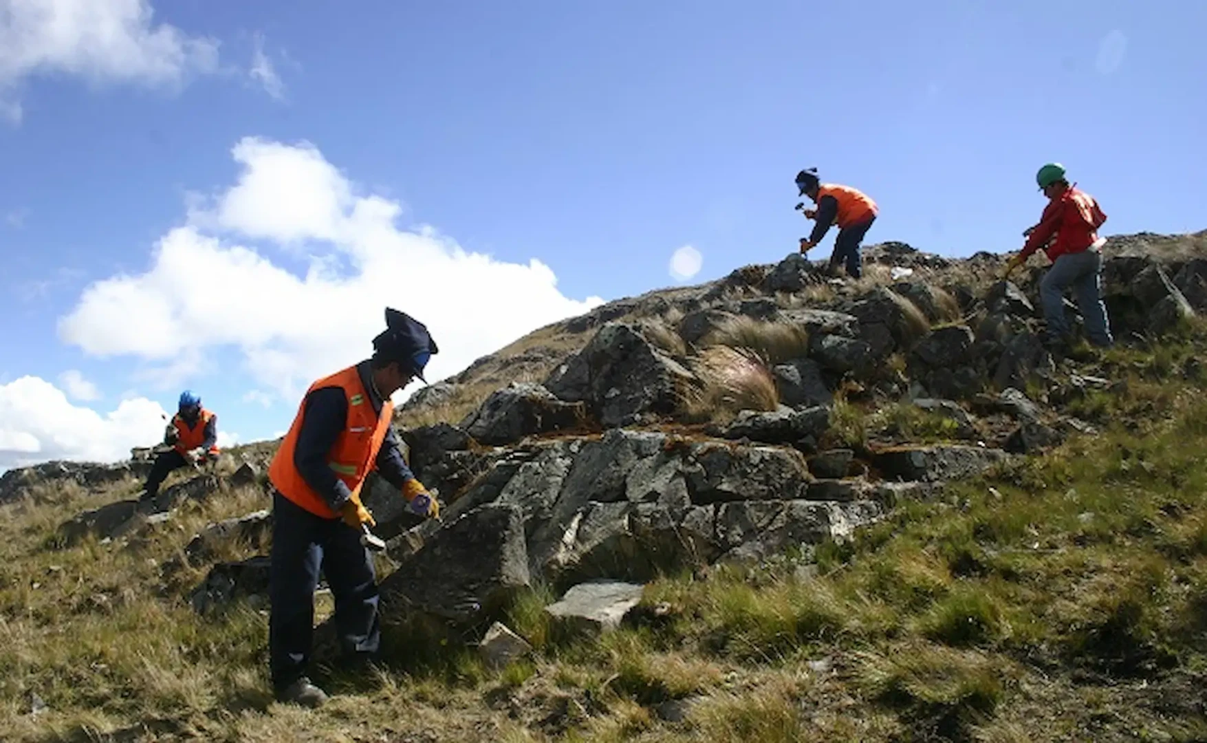 Exploración minera en Huánuco. Foto: Rumbo Minero