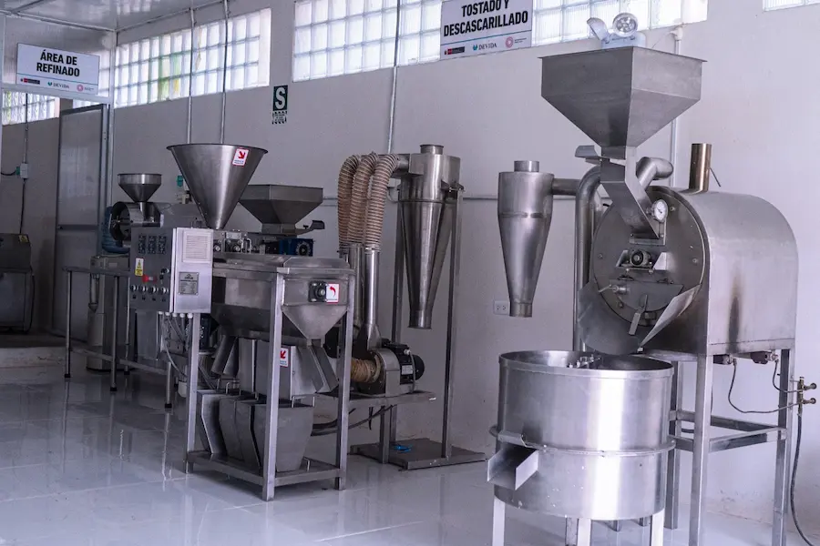 La planta chocolatera se encuentra ubicada en el distrito de Huipoca, región Ucayali.