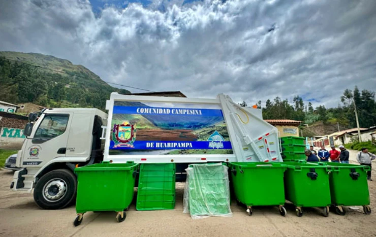 Ancash: Optimizan gestión de residuos sólidos en comunidad campesina Huaripampa
