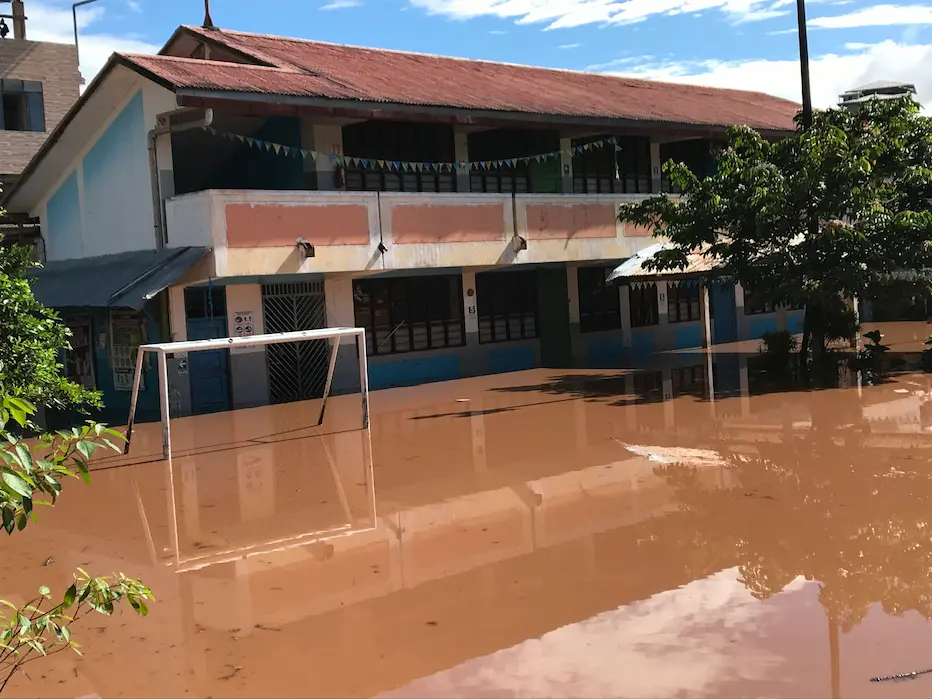 El centro educativo se encuentra en el asentamiento humano Brisas del Huallaga, en la región Huánuco. (Foto: Inforegión).
