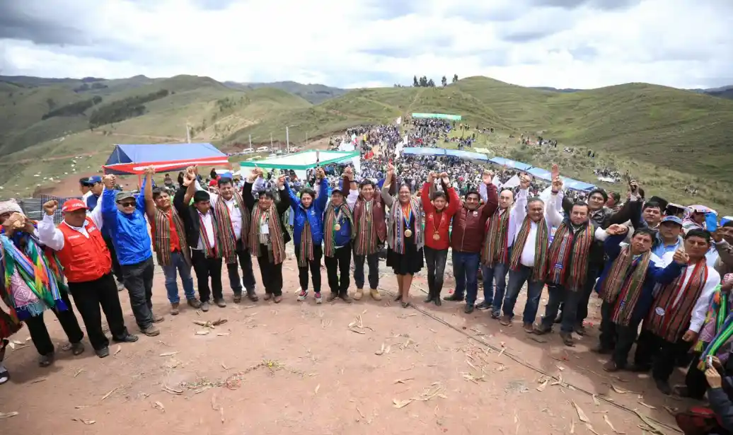 Cusco: Inician obra de agua potable para beneficiar a 37 mil pobladores