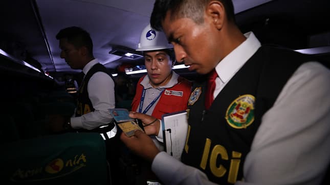 Trata de personas: Sutran realizó 93 operativos en lo que va del año