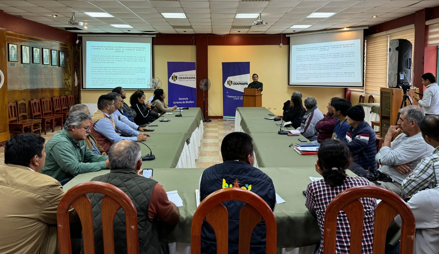 Oxapampa rechaza la Ley antiforestal