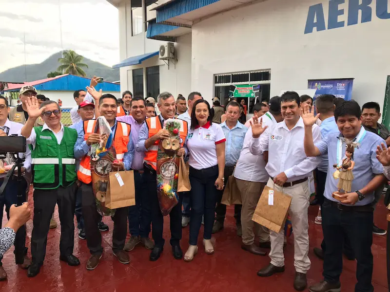 Huánuco: Aterrizó avión de 76 pasajeros al Aeropuerto Tingo María