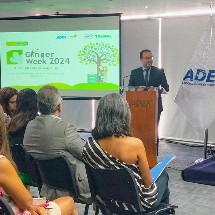 Ginger Week 2024 es organizado por Pro Ginger y la Asociación de Exportadores (Adex). (Foto: Municipalidad de Satipo)