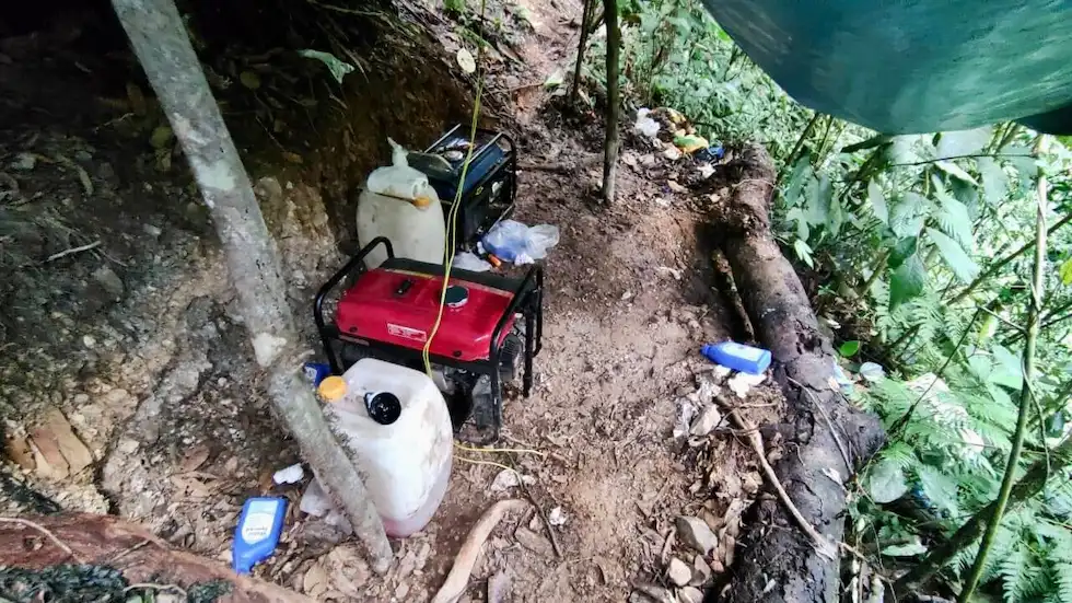 Vraem: Destruyen mega laboratorio de droga en Ayacucho