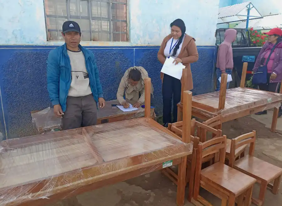Huánuco: Instituciones educativas de inicial de Huamalíes fueron equipadas con nuevo mobiliario