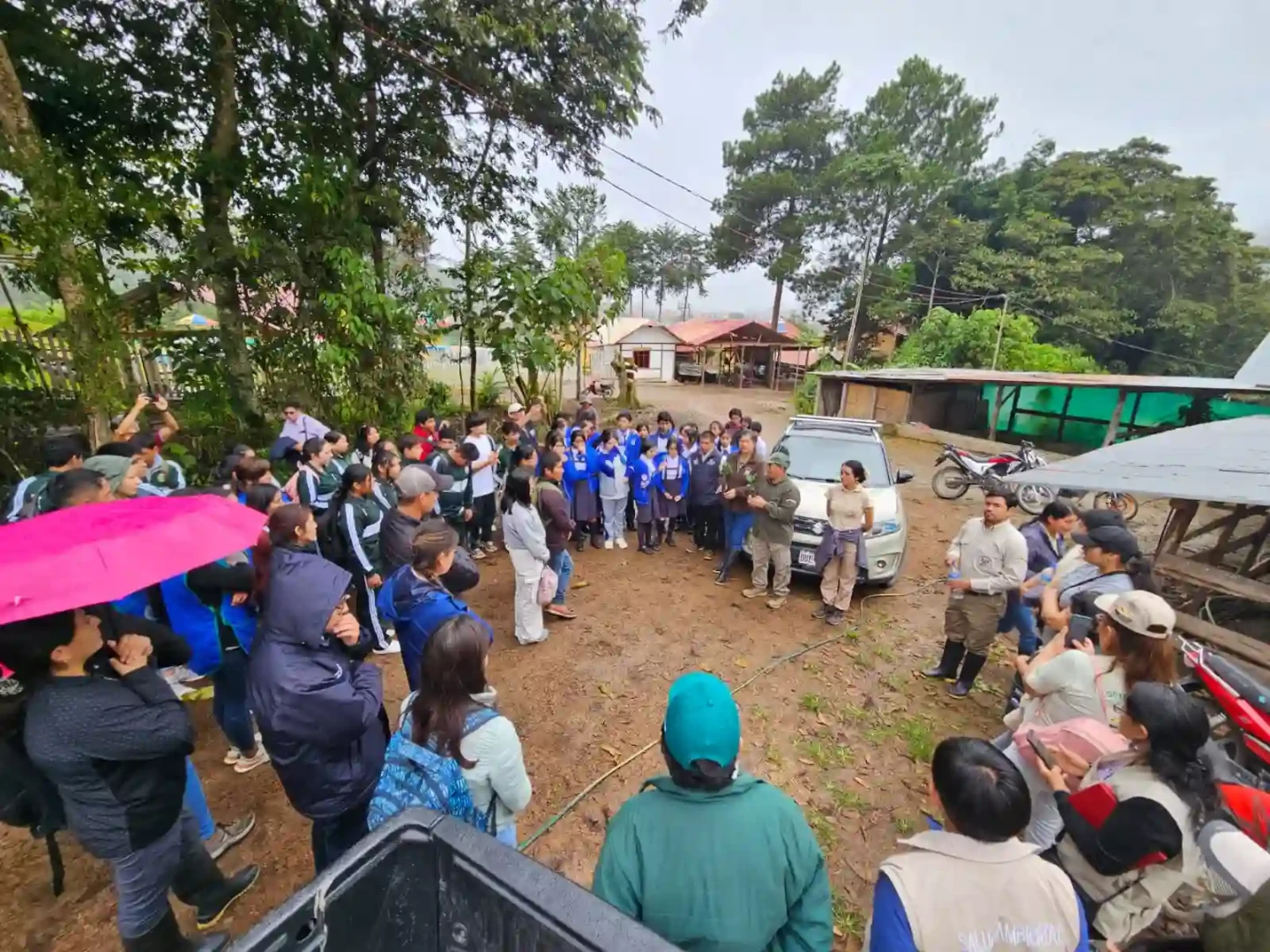 Siembran más de 5000 plantones de especies nativas en el Parque Nacional Yanachaga Chemillén