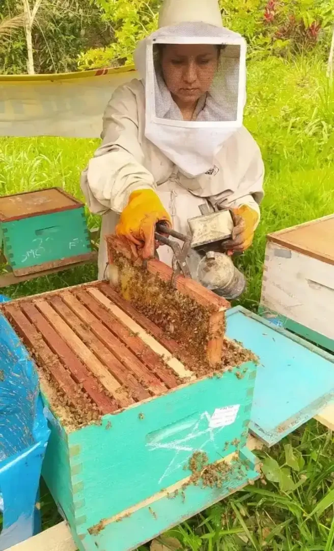 Cristina Caballero: Una vida dedicada a la apicultura
