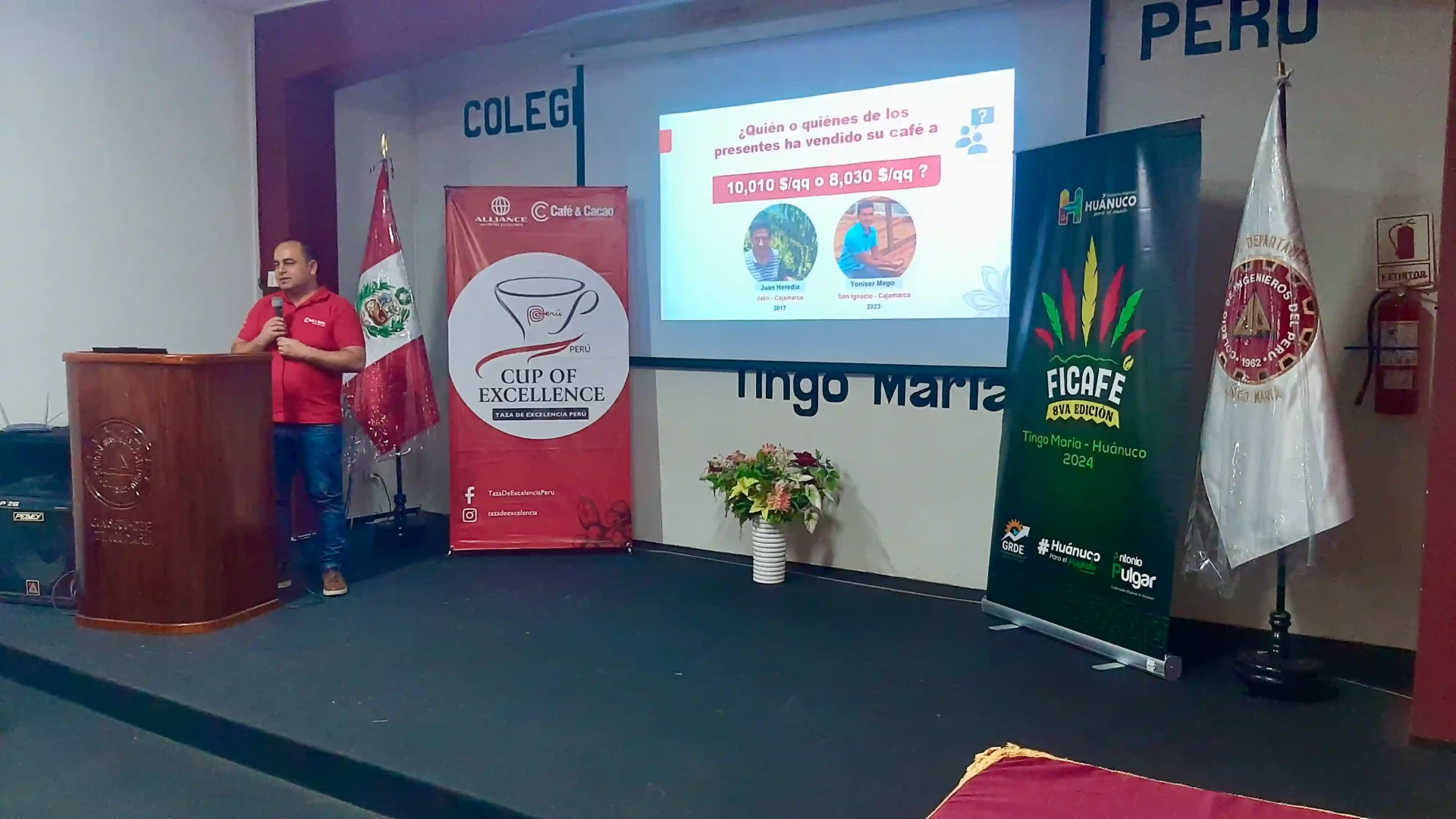 Taza de Excelencia 2024: Inician gira promocional en la ciudad de Tingo María