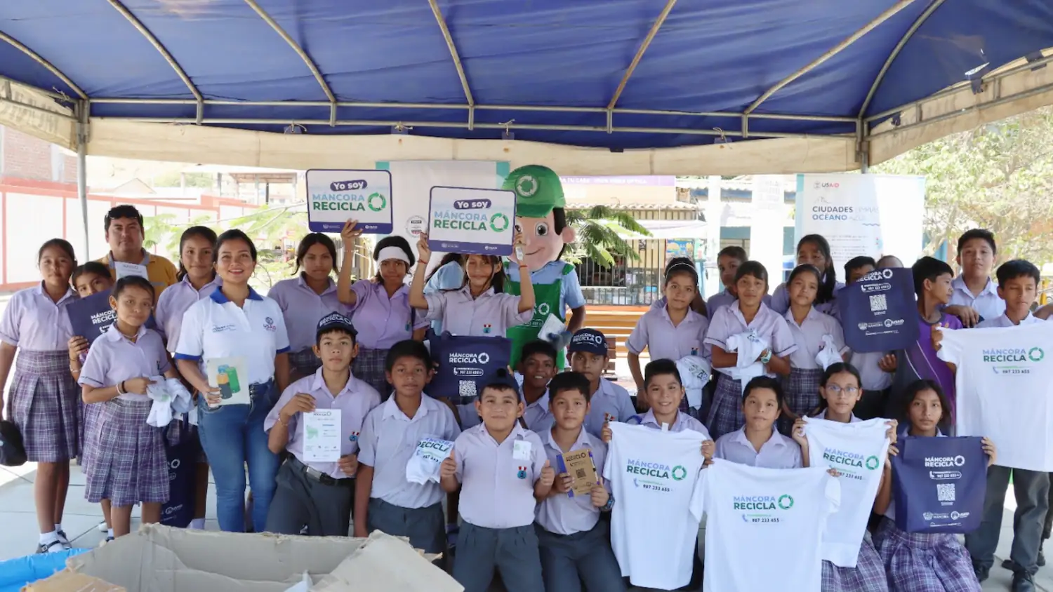 Día Mundial del Ambiente: Paita, Máncora y Pisco promueven el reciclaje