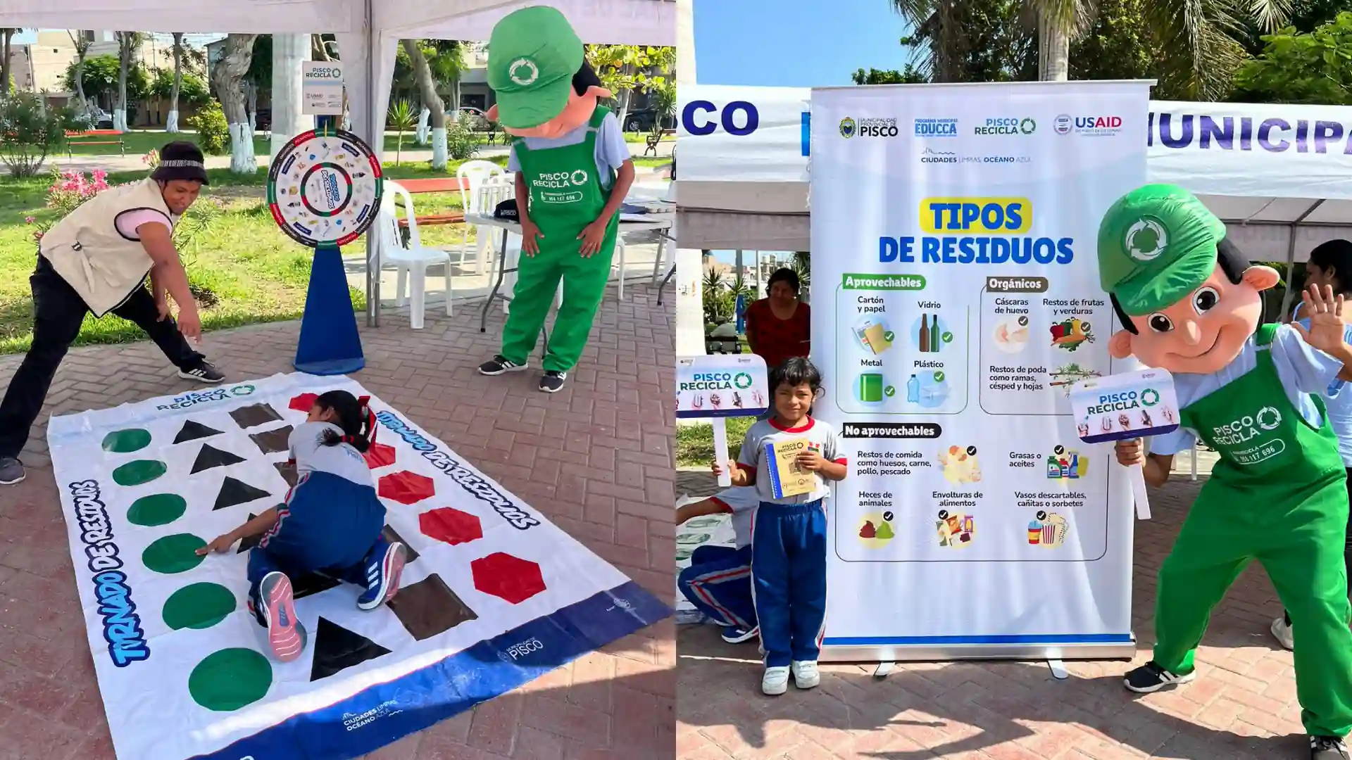 Día Mundial del Ambiente: Paita, Máncora y Pisco promueven el reciclaje