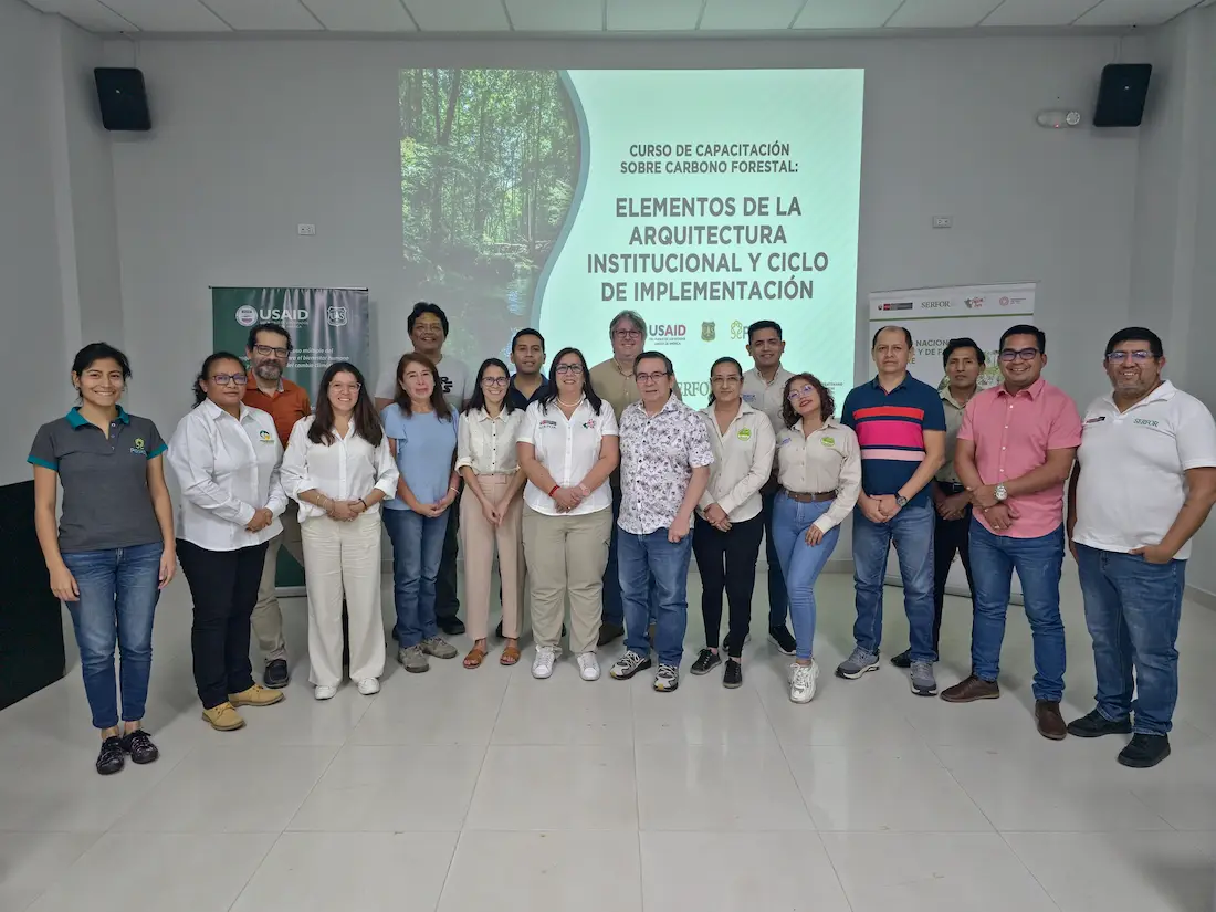 San Martín: Autoridades culminan curso en gestión de proyectos REDD+