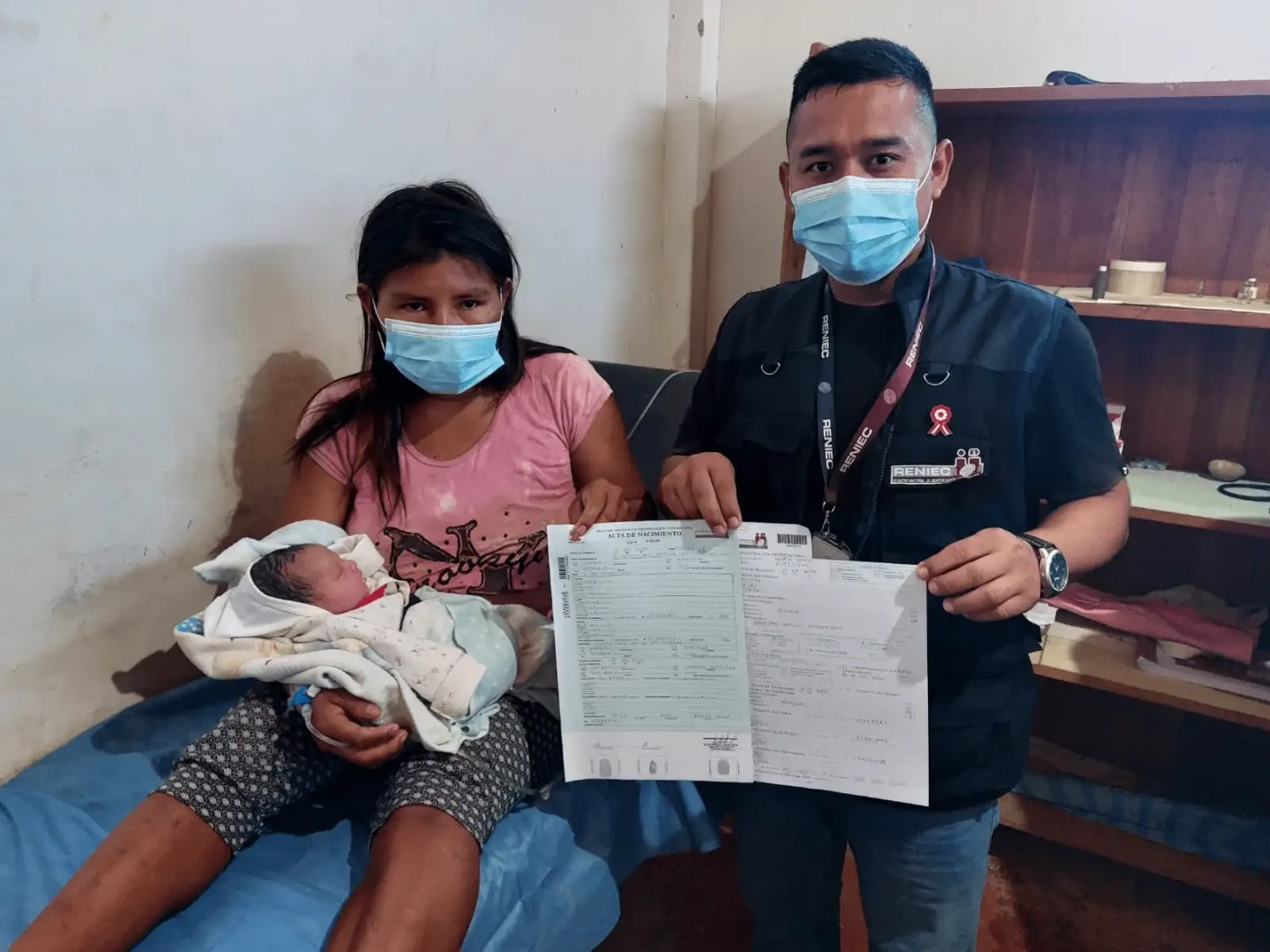 Nace Micaela en la comunidad nativa Onconashari gracias al programa PIAS