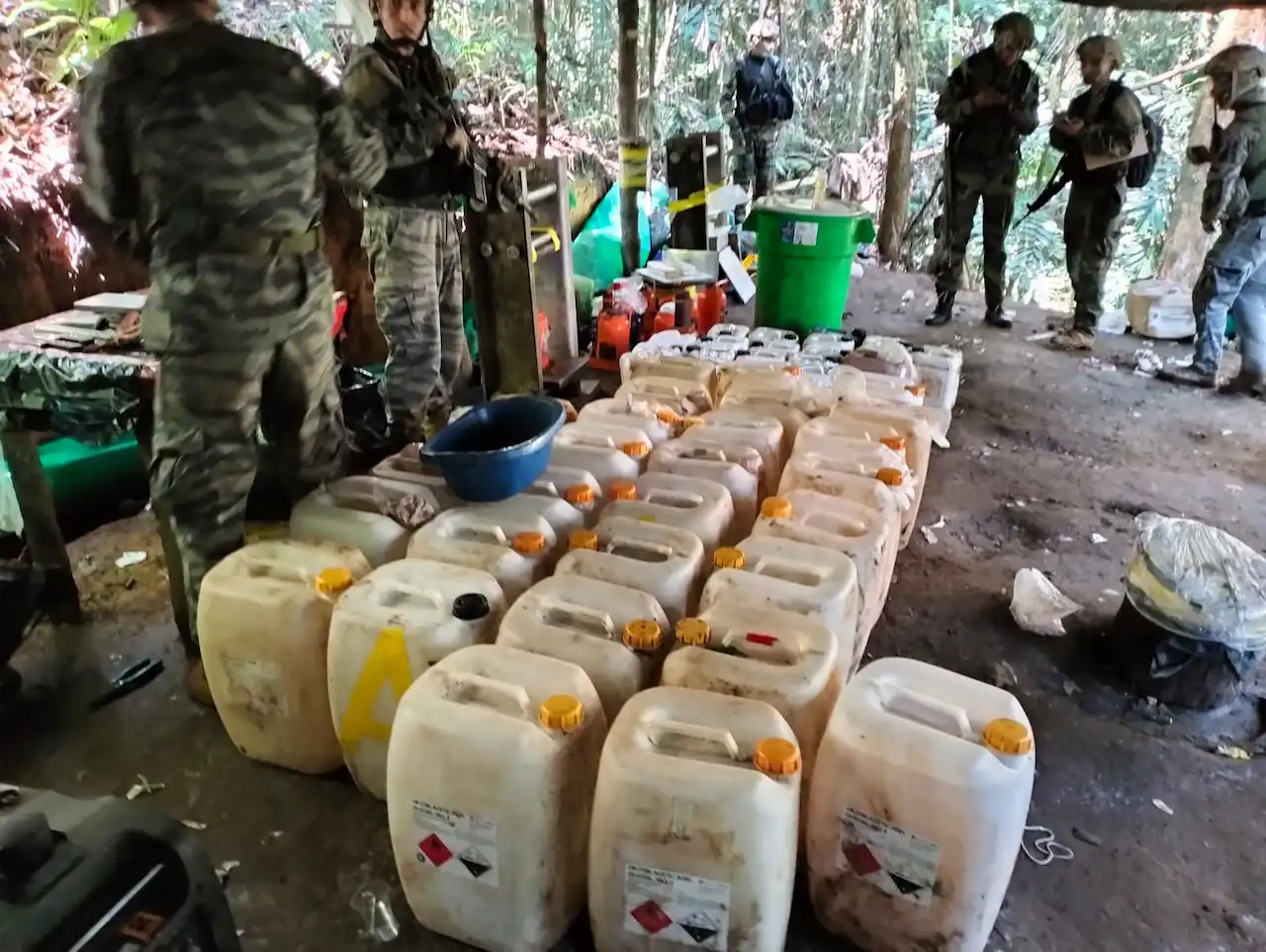 Cusco: Hallan laboratorio clandestino y 180 kilos de cocaína en La Convención