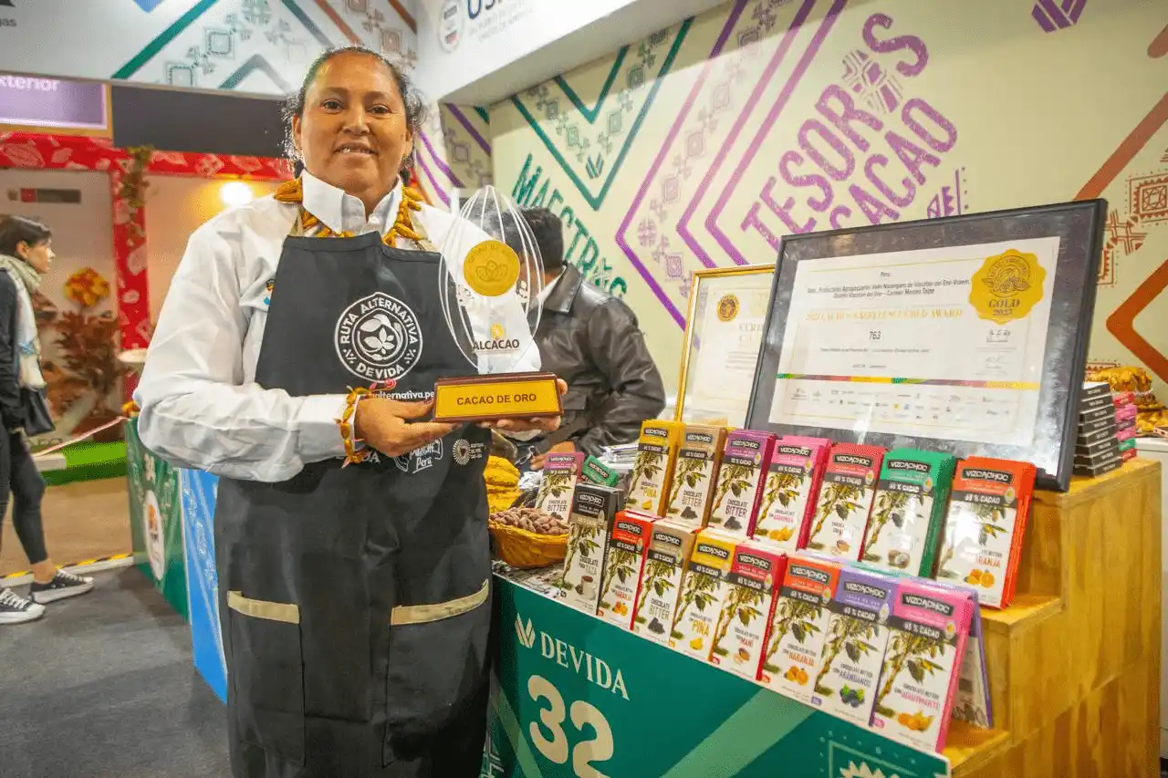 Salón del Cacao y Chocolate 2024: Amazonía mejora su rentabilidad con la producción de cacao