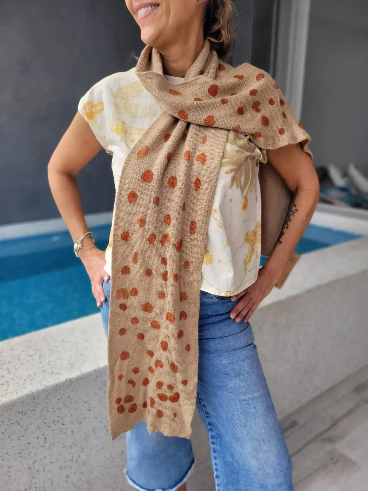 Moda sostenible con estampados naturales contribuyen a la conservación