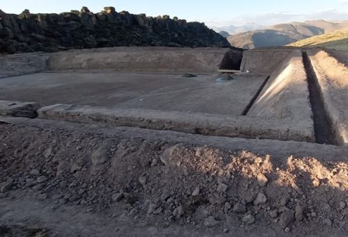 Se construye reservorios para cultivos de 729 familias productoras en Áncash