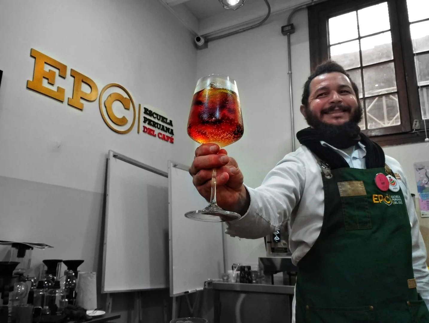 "El barismo en Perú está en auge, y espero seguir contribuyendo a su crecimiento", comenta Abdiel. (Foto: Abdiel Viña Reyes)