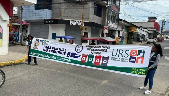 San Martín: Capacitaciones generaron una adecuada gestión de residuos sólidos 