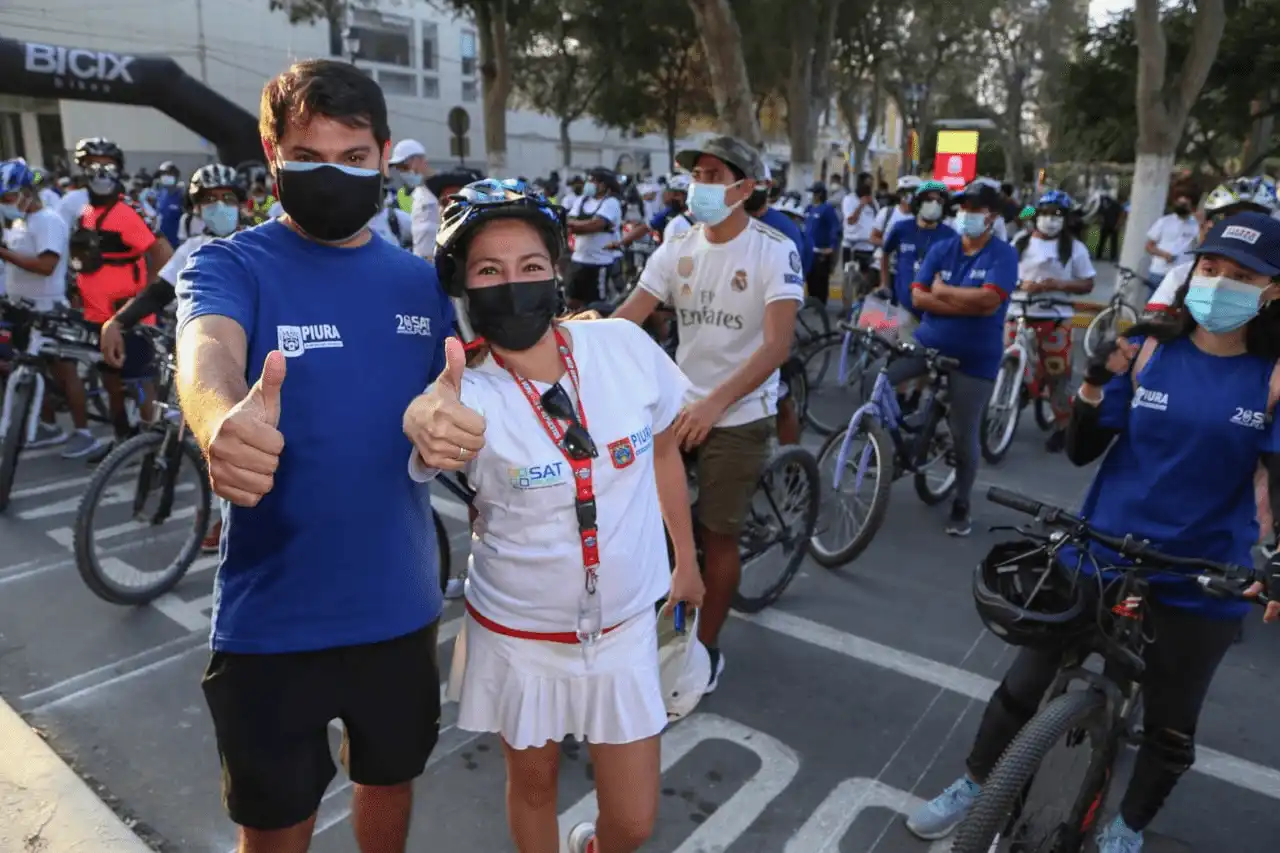 Piura celebra la Semana de la Movilidad Sostenible para reducir el uso de vehículos