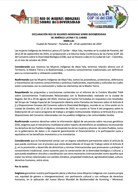 I-Mujeres-indigenas-exigen-participacion-plena-en-la-COP16-sobre-biodiversidad-I.webp