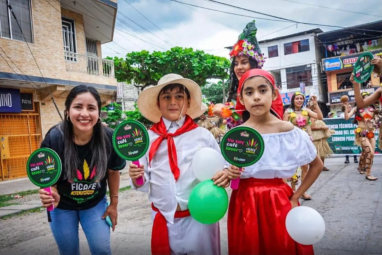 Tingo María: Música y color marcan lanzamiento de la Ficafé 2024