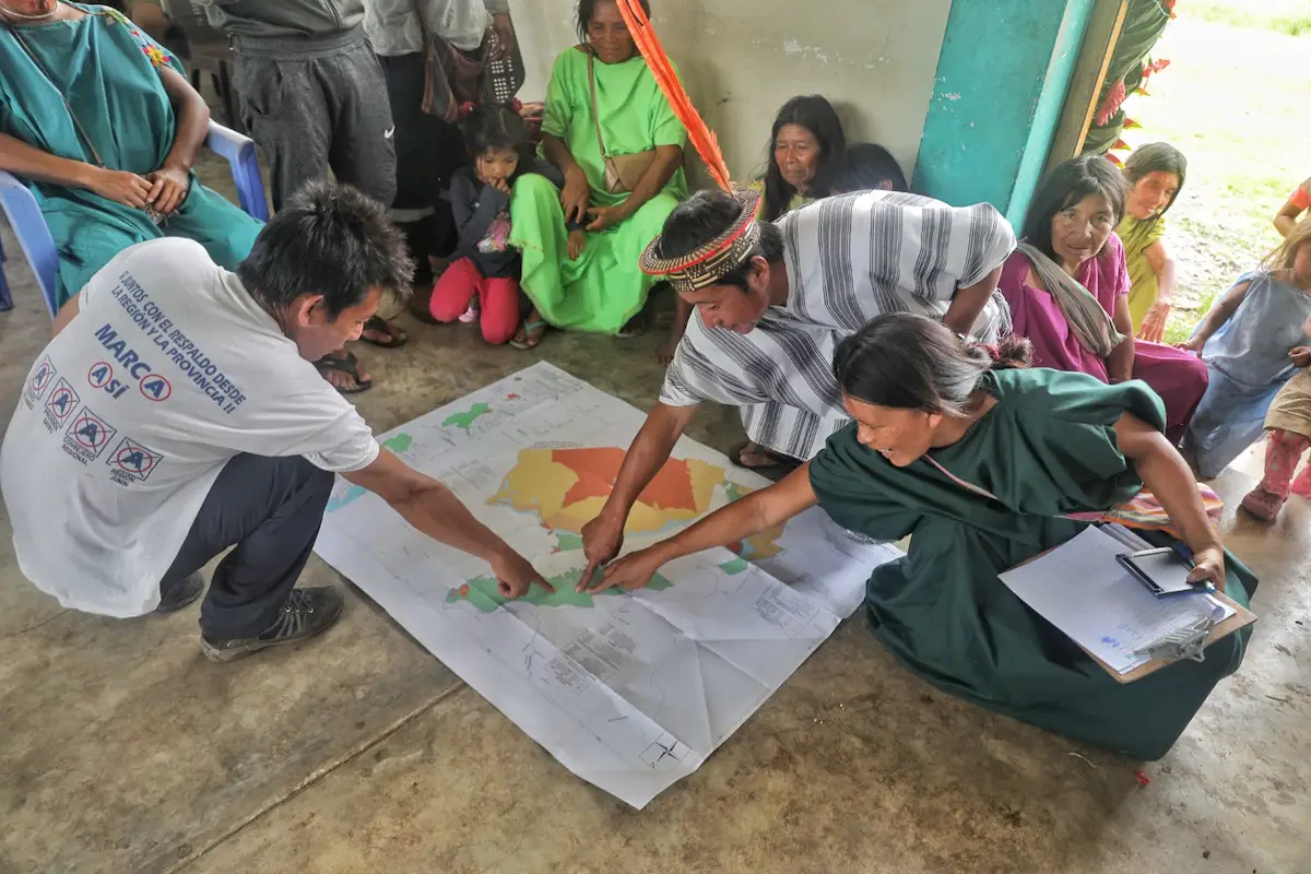 Más de un S_1 millón para georreferenciación de territorios indígenas en Junín