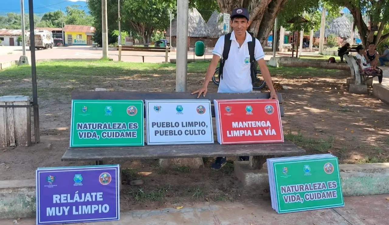 Fomentan conciencia ambiental con paneles y planta de valorización en Chazuta